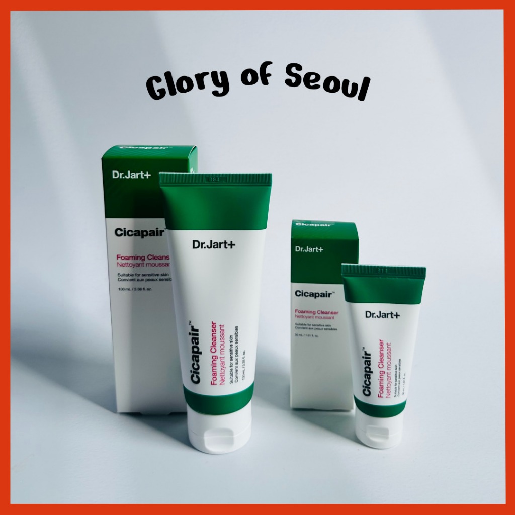 Dr.Jart CiCapair ™ FOAMING Face Wash Cleanser, / 100ml, 30ml em Oferta na Shopee