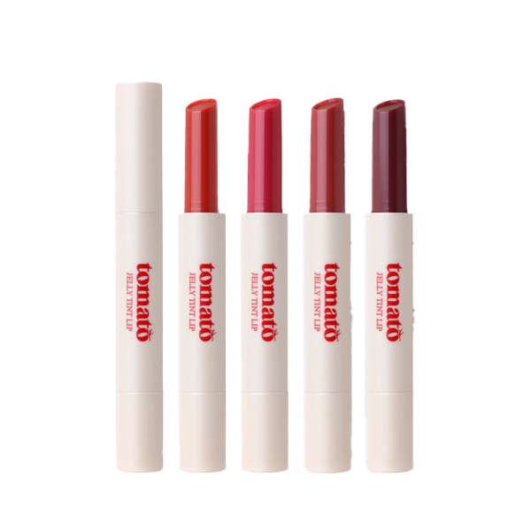 skinfood tomato jelly tint lip 4 colors em Oferta na Shopee