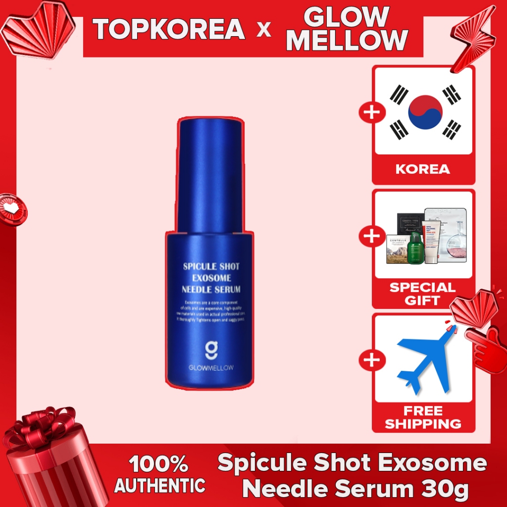 Glowmellow 1 + 1 Spicule Shot Exosome Needle Serum 30g TOPKOREA Envio Da Coreia