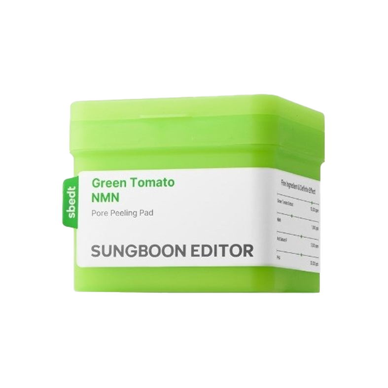 Sungboon Editor Green Tomato NMN Pore Peeling Pad 170ml 60pads