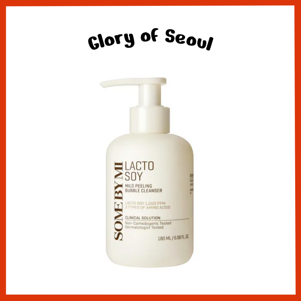 SOME BY MI Lacto Soy Mild Peeleing Bubble Cleanser, 180ml