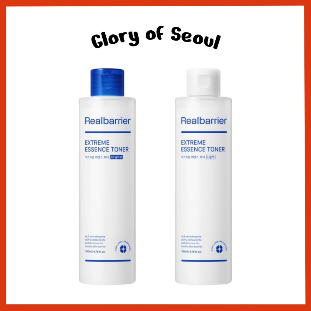 REAL BARRIER Toner de essência extrema (2 tipos) original / luz, 200ml em Oferta na Shopee