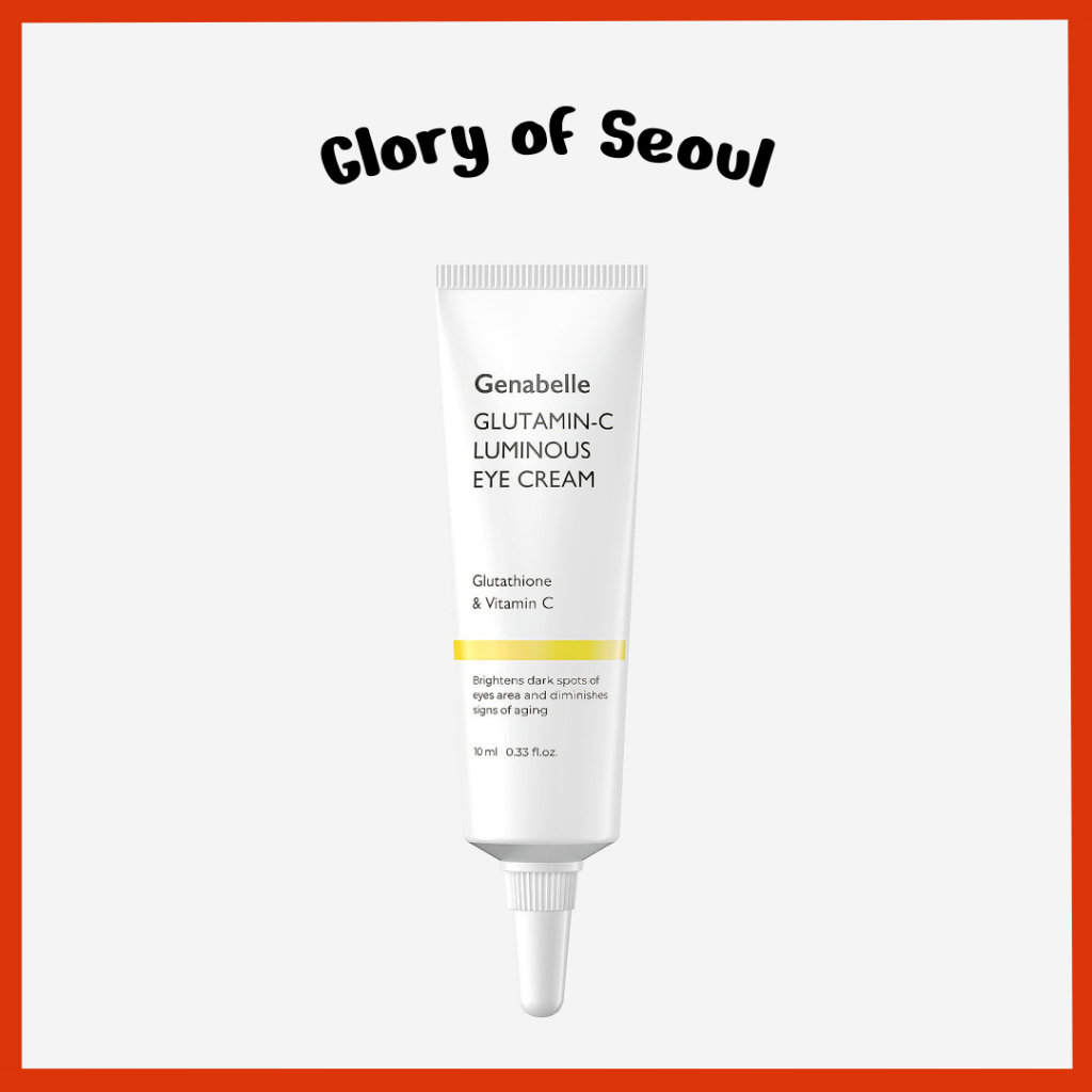 Genabelle glutamina-c creme para os olhos luminosos,, 10ml em Oferta na Shopee