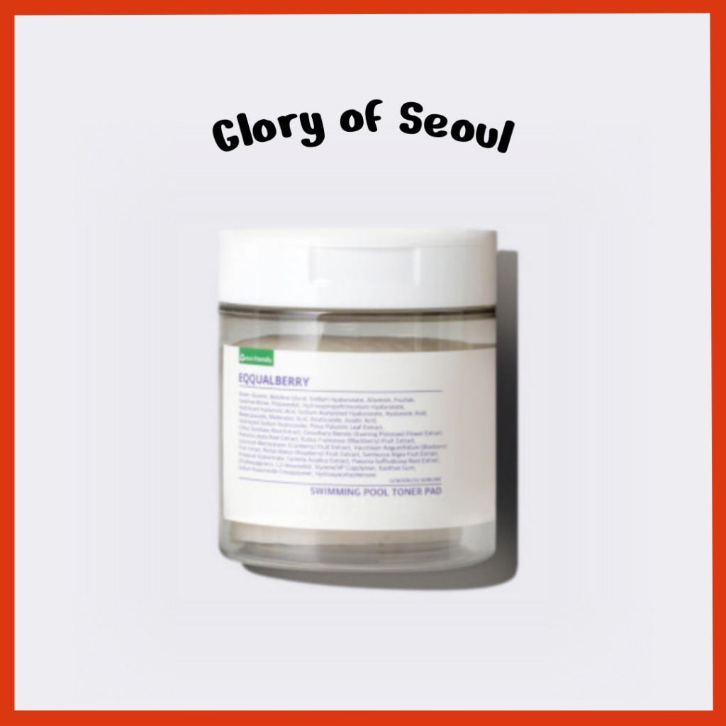 EQQUALBERRY Vegan Pool Toner Pads (70 almofadas) em Oferta na Shopee