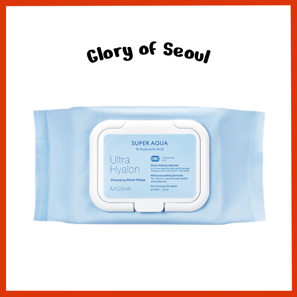 MISSHA Super Aqua Ultra Hyalron Limping Water Tissue, 30ea em Oferta na Shopee