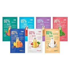 missha tox vegan juice sheet mask 27g 7types