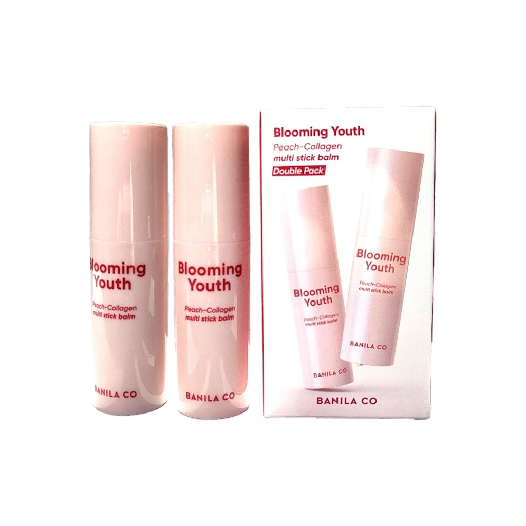banila co blooming youth peach-collagen multi stick balm 10.5g