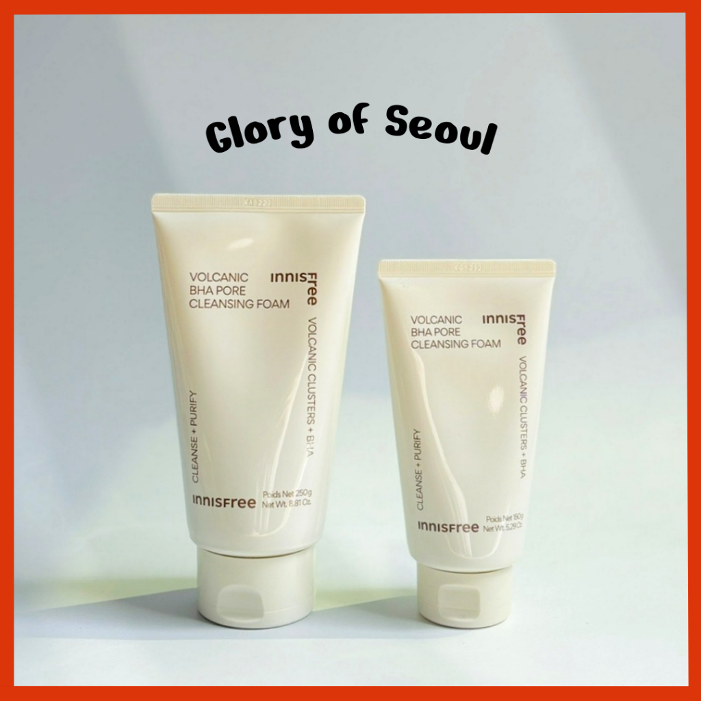 INNISFREE Espuma De Limpeza Para Poros Volcanic BHA, 150g em Oferta na Shopee