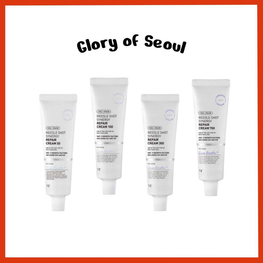 VT COSMETICS Reedle Shot Synergy Repair Cream (50/10/300/700), 50ml em Oferta na Shopee