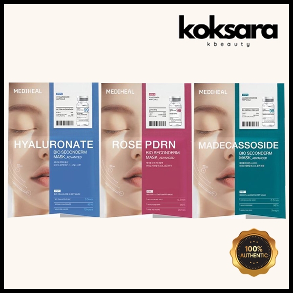 Mediheal Bio Second Mask 1 sheet 3 types - Beauty