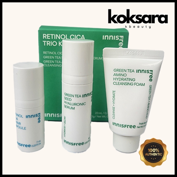 innisfree kit De retinol cica 3 Livre