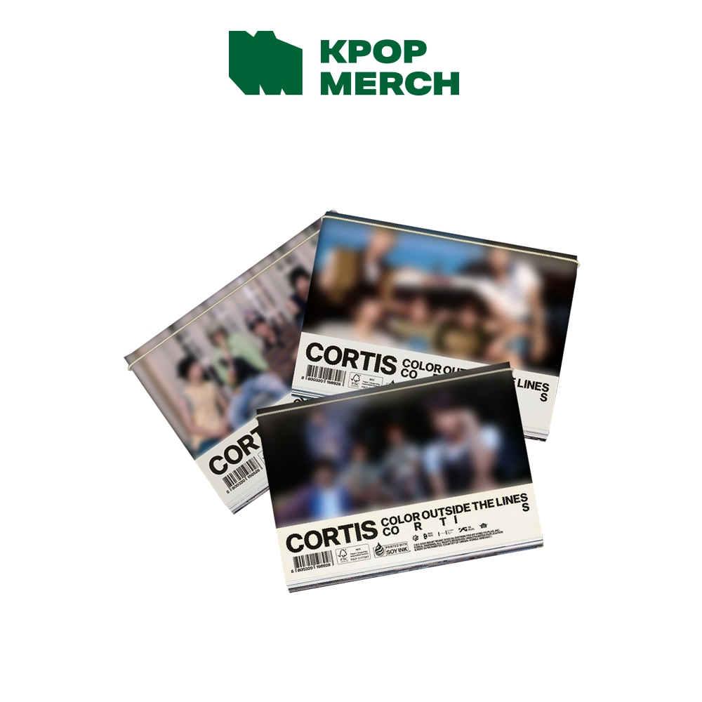 CORTIS The 1st EP album [ Color Outsude The Lines ]_Photobook ver em Oferta na Shopee