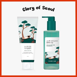 ROUND LAB Pine Calming Cica Cleanser 150ml , Óleo De Limpeza 200ml/2 Opções