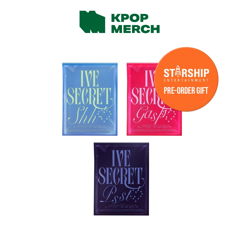 (Starship POB) IVE - 4th Mini Album [ IVE Secret ] em Oferta na Shopee