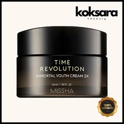 missha time revolution immortal youth cream 2x 50ml