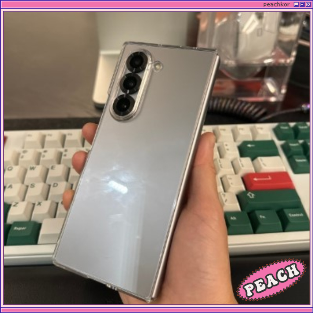 Spigen Galaxy z Fold 6 Pele De Ar Ultra-Fina (2 Cores)/Dobra6 Capa zfold6