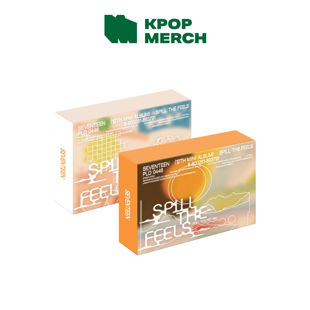 SEVENTEEN - 12th Mini Album [ Spill The Feels ]_Kit ver em Oferta na Shopee