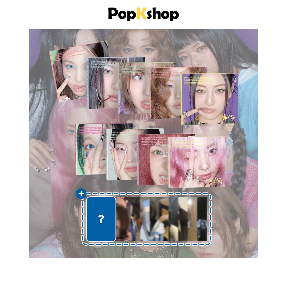 [Brinde] TWICE 4th Full Álbum [ THIS IS FOR ] DIGIPACK Ver