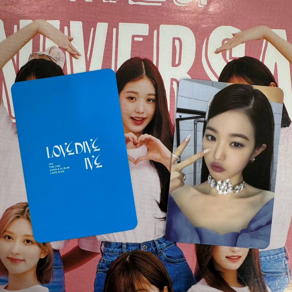 IVE Jang wonyoung Redondo Com Tampa Preta | Kirsh Modelo Estilo Palco E Aparência Diária  Photocard
