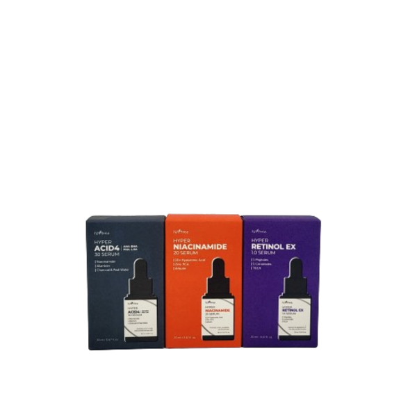 [ISNTREE] Soro Hyper 20ml/Niacinamida 20/Retinol Ex 1.0/Vitamina C 23/ACID4 AHA BHA PHA LHA 30