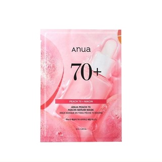 Anua Peach 70 Niacinamide Serum Mask 1Sheet em Oferta na Shopee