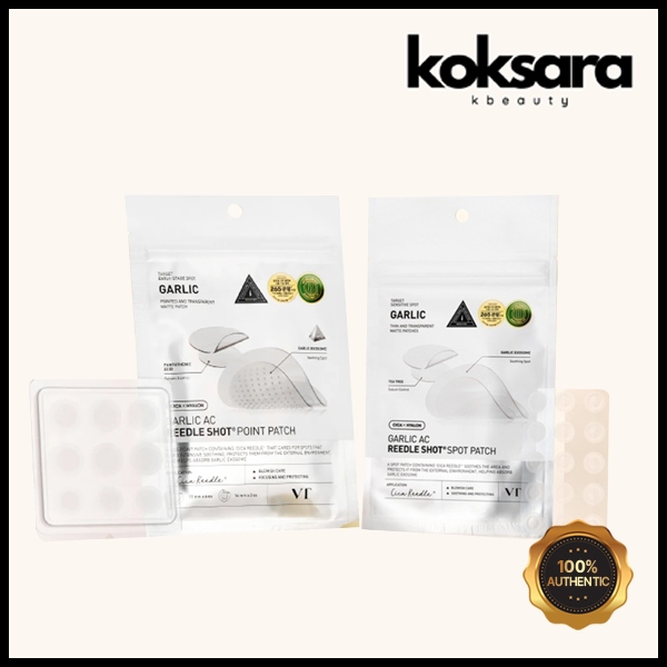 VT Garlic AC Riddle Shot Spot/point Patch 9ea/48ea