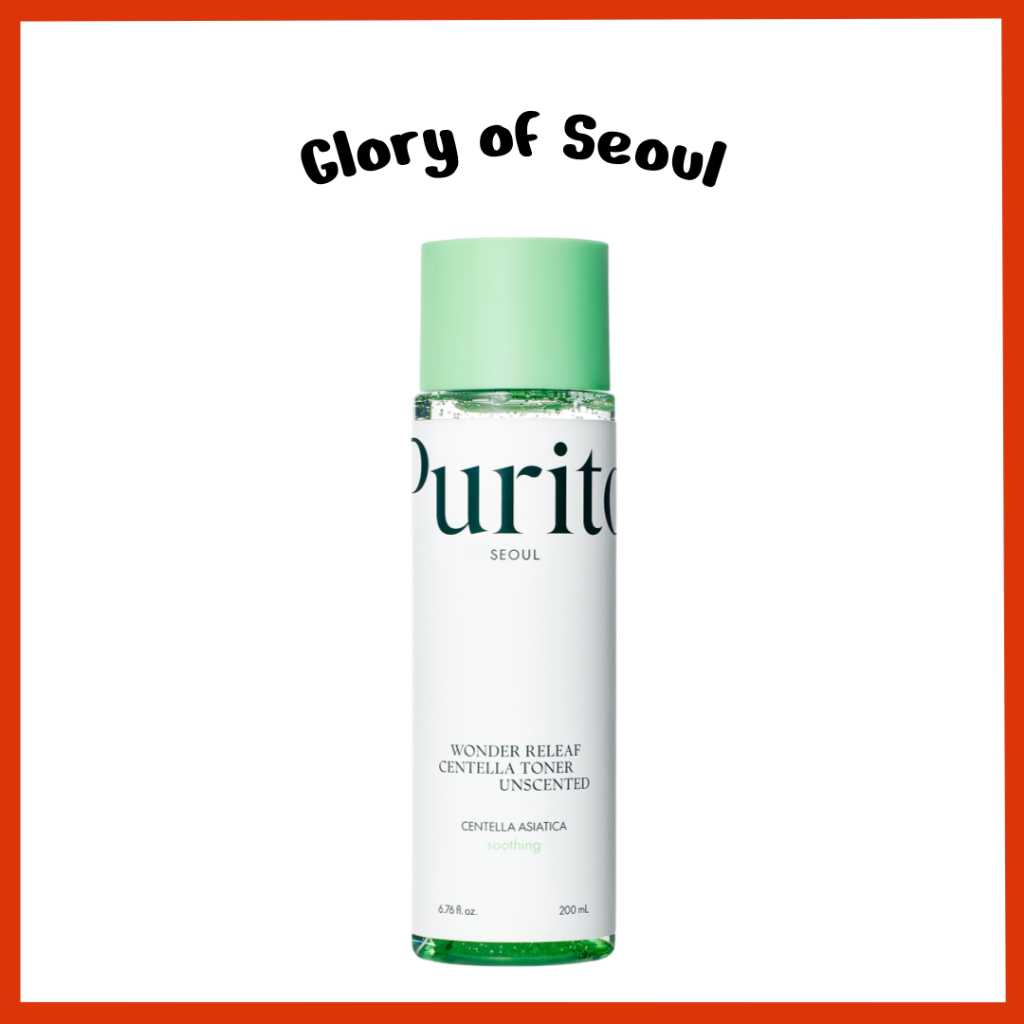 Purito Wonder Relaf Centella Toner Sem perfume, 200ml