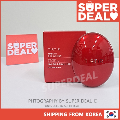 [Enviado da Coreia] [Full Size] TIRTIR Mask Fit Red Cushion Foundation 18g
