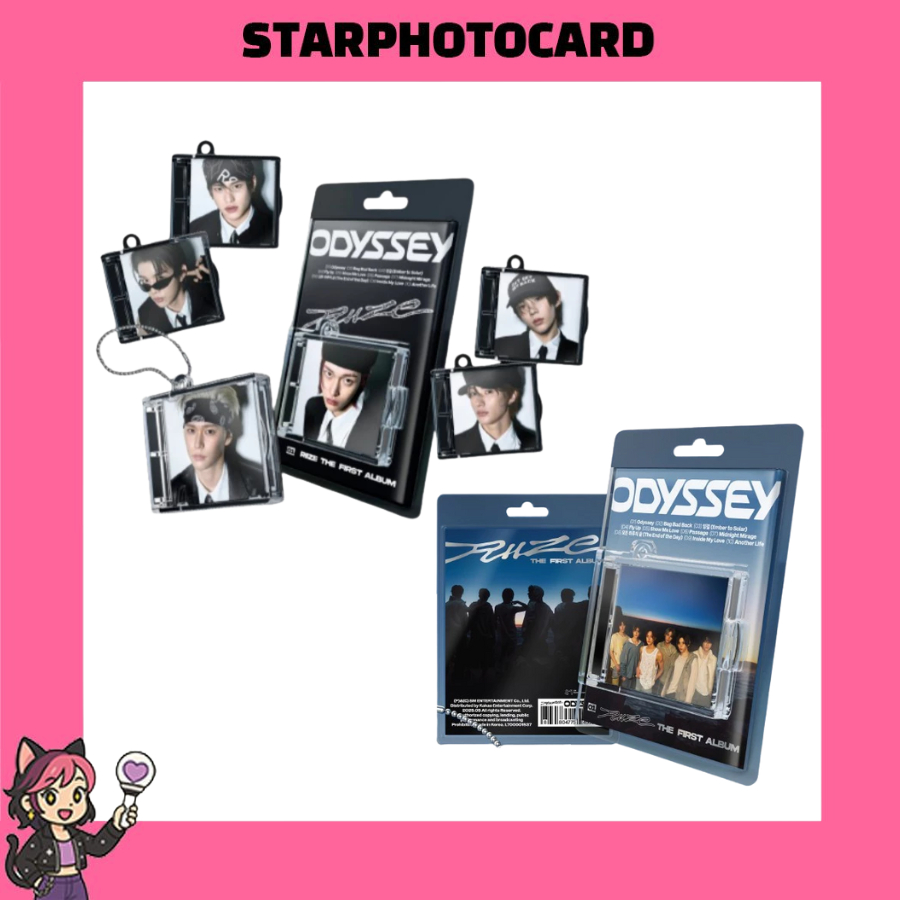 [READY STOCK] RIIZE - 1st Album ODYSSEY MEGA SMINI VER + MEGA POB em Oferta na Shopee