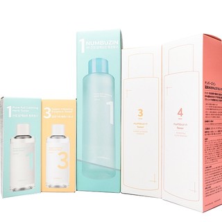 Numbuzin Toner Collection (No.1-100ml, 300ml/ No.3-100ml, 200ml/ No.4-200ml) em Oferta na Shopee