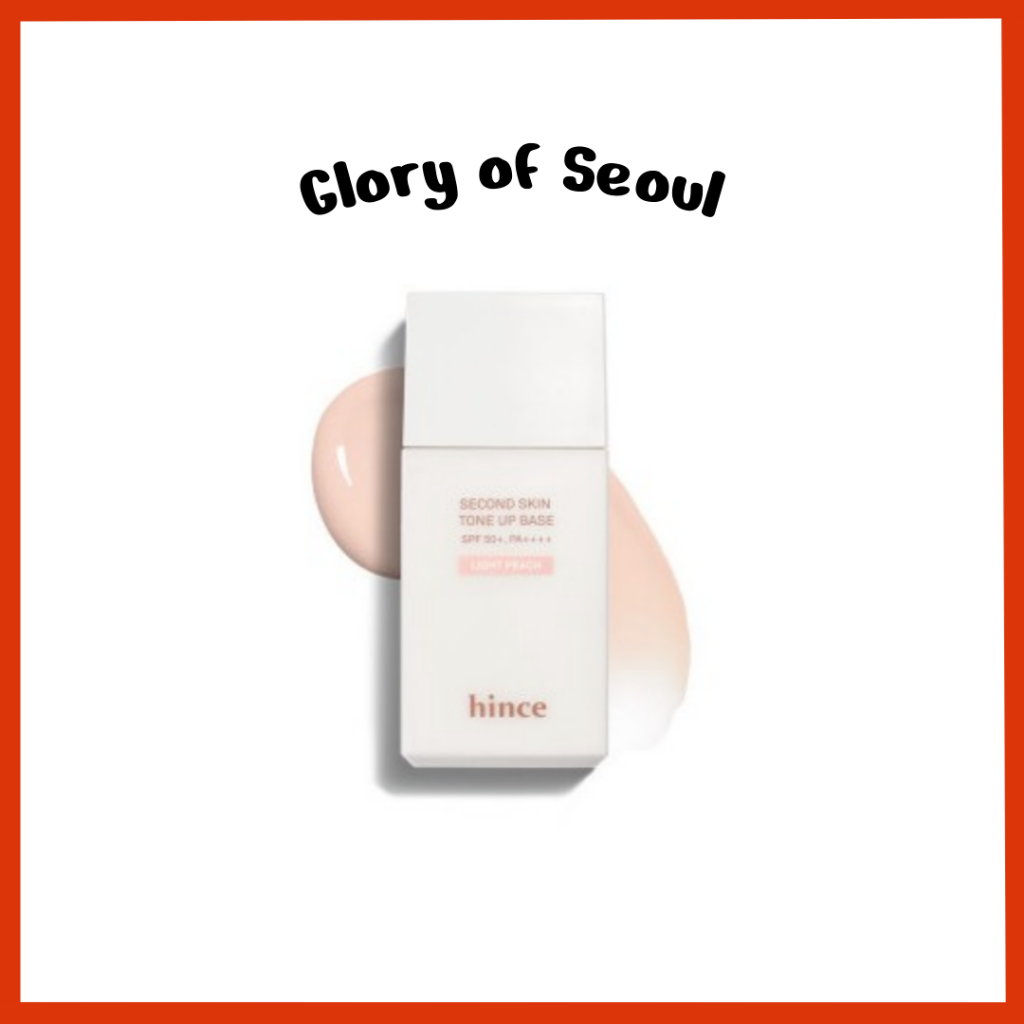 HINCE Second Skin Tone Up Base 3 núcleos, 35ml em Oferta na Shopee