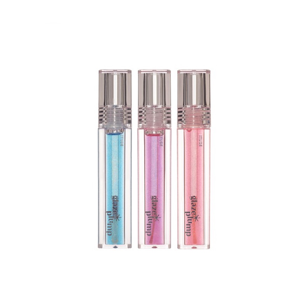 etude house glaze plump gloss 4g (no.1-no.3) em Oferta na Shopee