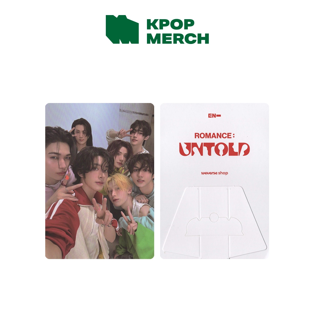 (Only POB) ENHYPEN - 2nd Full Album Romance Untold Weverse POB [ Photo Frame ] em Oferta na Shopee