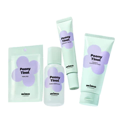 Mimo By Mamonde Peony Tinol Pore Pad 3ea, Ampoule 50ml, Trouble Balm 10ml, Cleansing Foam 120ml
