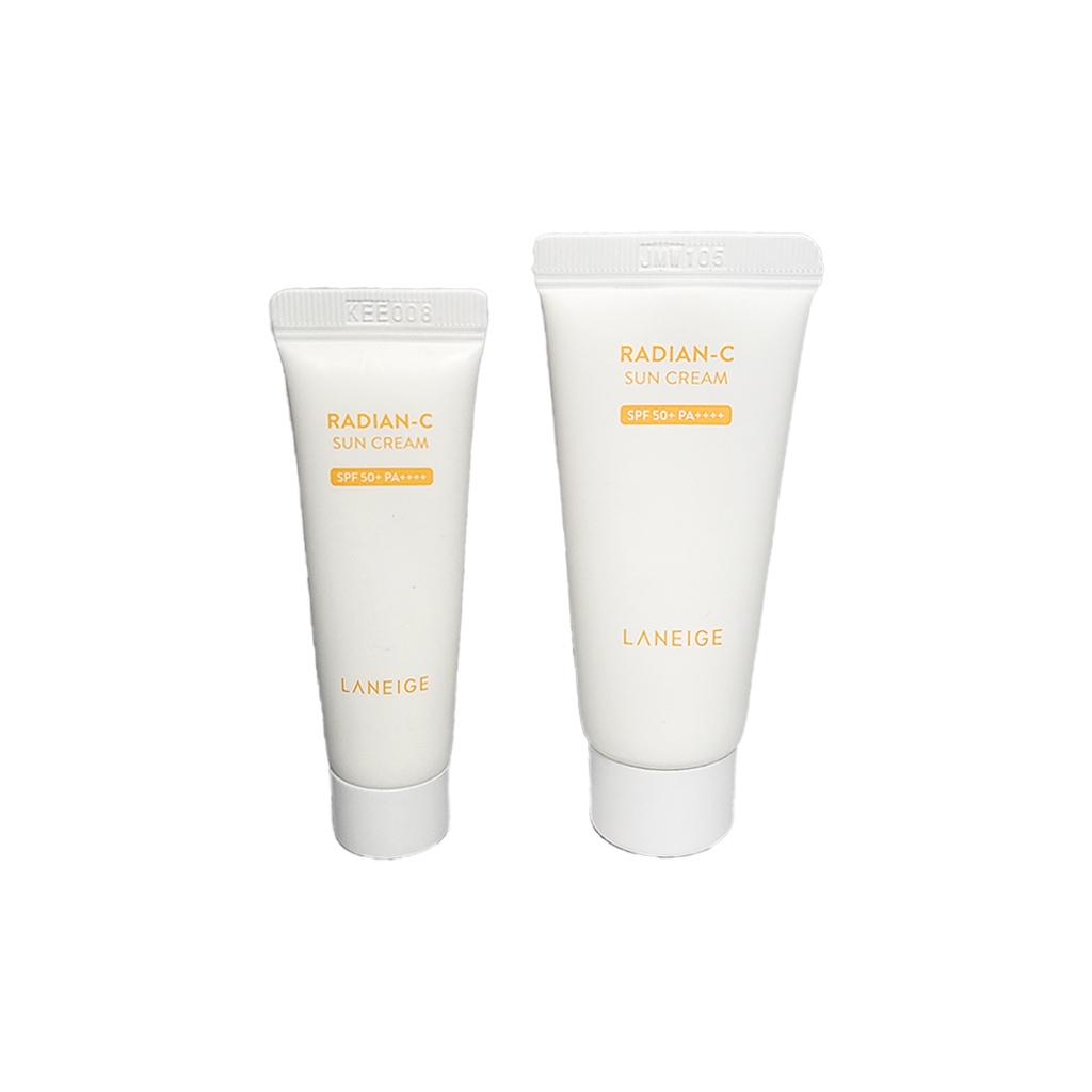 laneige radian-c sun cream 10ml, 20ml em Oferta na Shopee