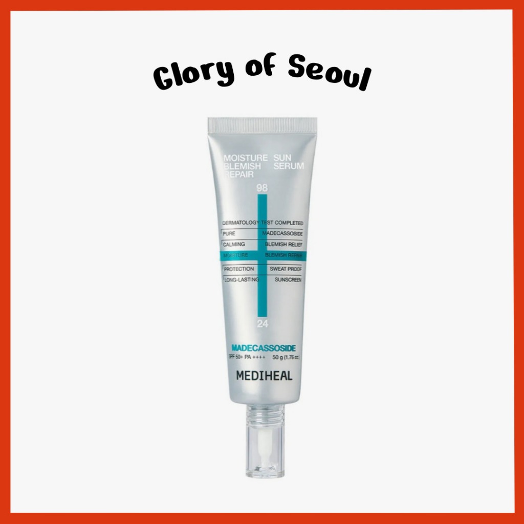 Mediheal MadecassOSide Hidsure Sun Serum Reparo, |SPF50+PA ++++, 50g em Oferta na Shopee