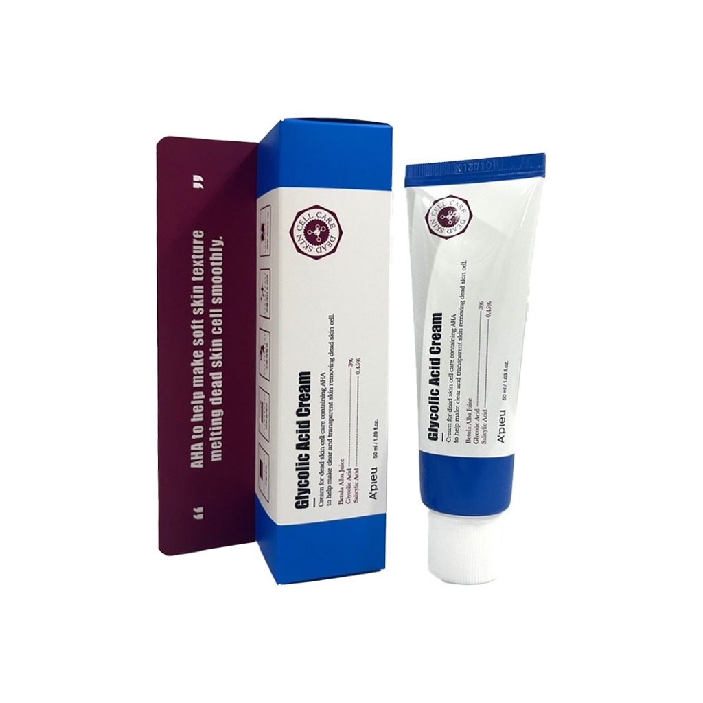 a'pieu apieu glycolic acid cream 50ml - Beauty