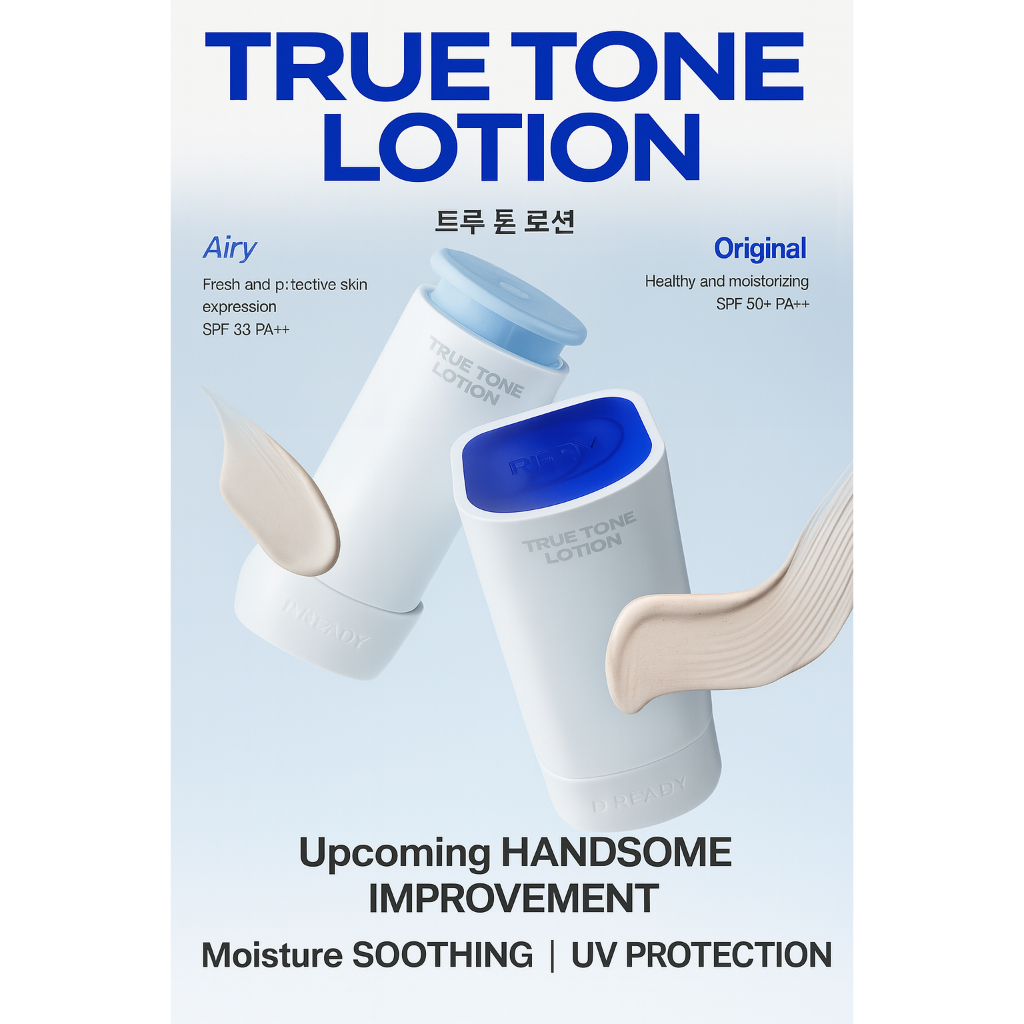 Loção True Tone Masculina B.READY – 33 Ml Tonificante x Fps Em Um 50 + PA +