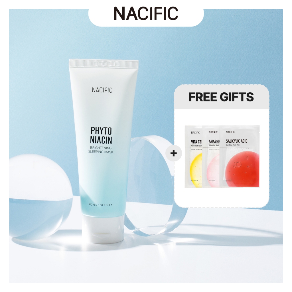[NACIFIC] Máscara De Dormir Iluminadora Phyto Niacin 100ml em Oferta na Shopee