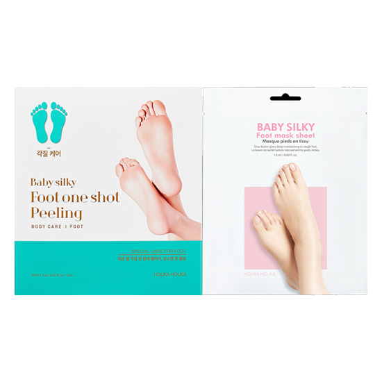 holika holika baby silky foot mask sheet 1ea, 1pack