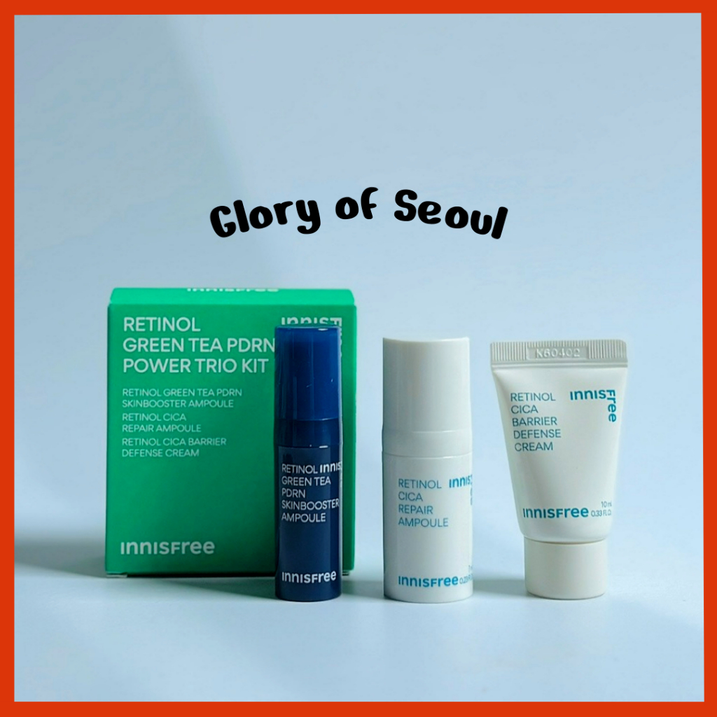[MINI] INNISFREE Retinol Green Tea Pdrn Kit em Oferta na Shopee