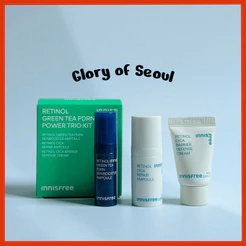 [MINI] INNISFREE Retinol Collection 3 Types ( Green Tea PDRN Skinbooster Ampoule 5ml, 10ml, Cica Repair Ampoule 7ml )