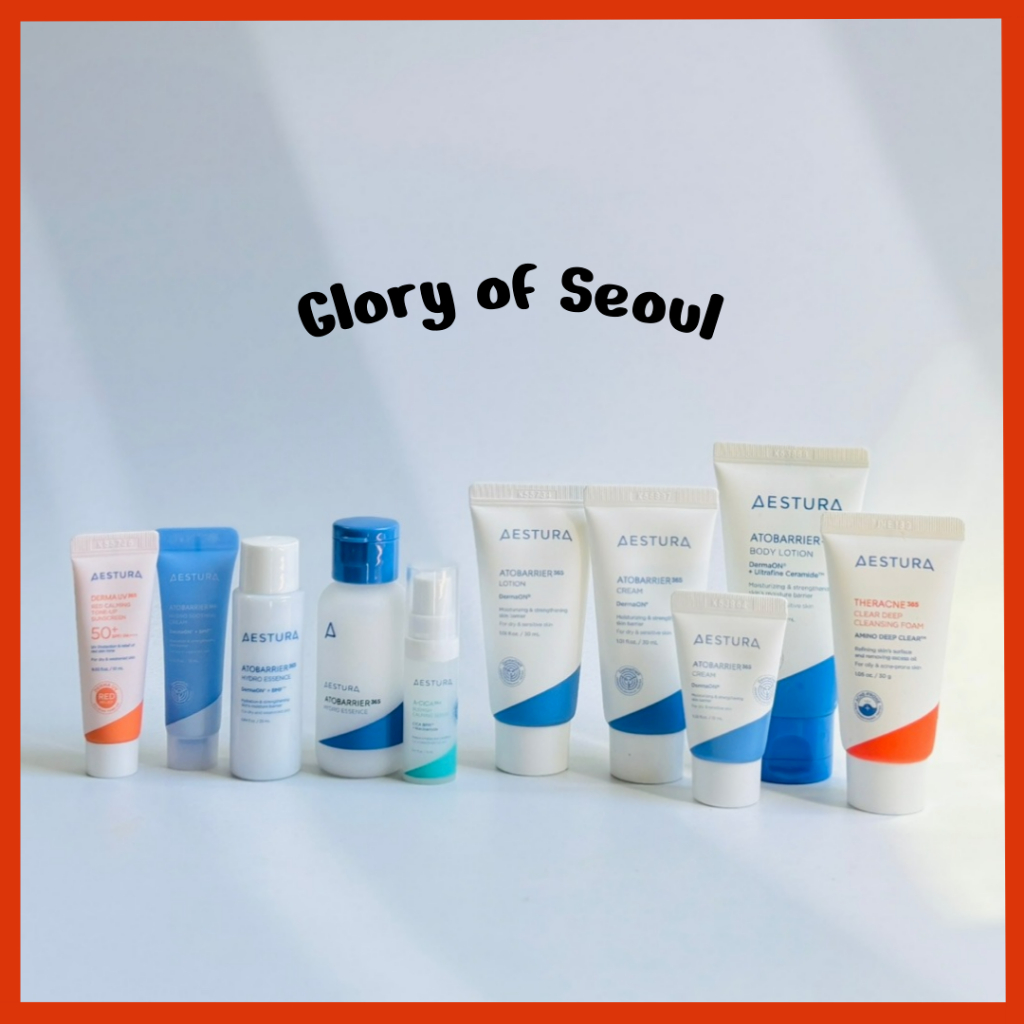 [MINI] Kit de cuidados com a pele de Aestura (9 opções) em Oferta na Shopee