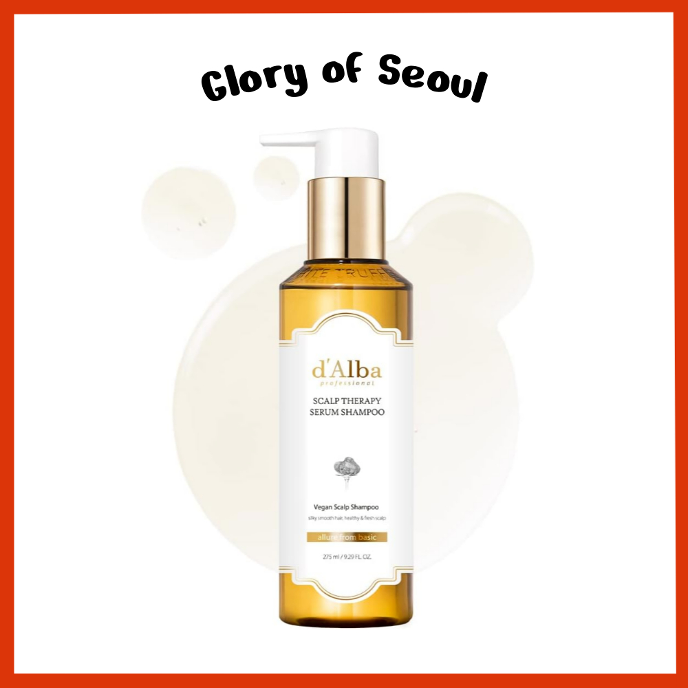 D'ALBA Vegan Reparando o shampoo de soro de terapia do couro cabeludo, 275ml, 65ml em Oferta na Shopee