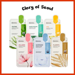 MEDIHEAL Essential Mask Sheet Pack 15pcs / Teatree, Madecassoside, Collagen, Watermide, Vita, Placenta