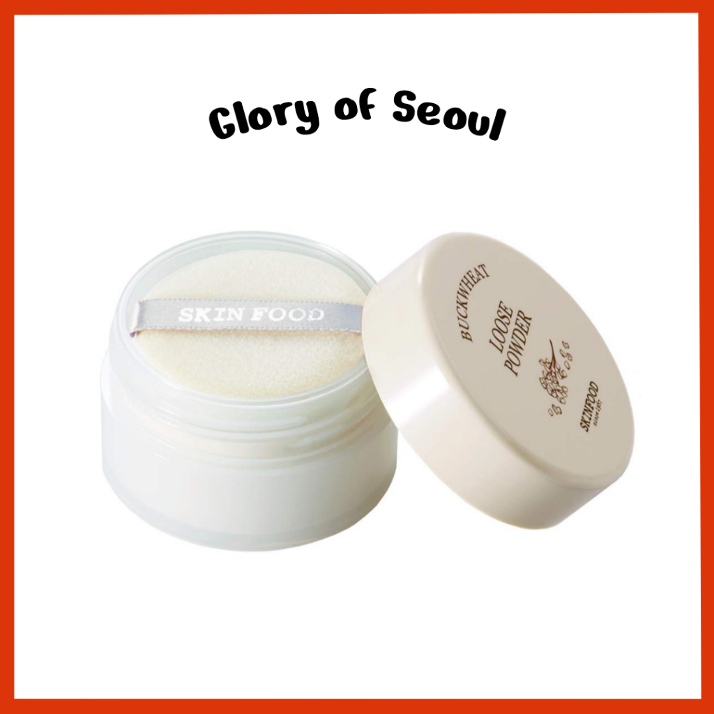 SKINFOOD Pó solto de trigo sarraceno 2 Tipos em Oferta na Shopee