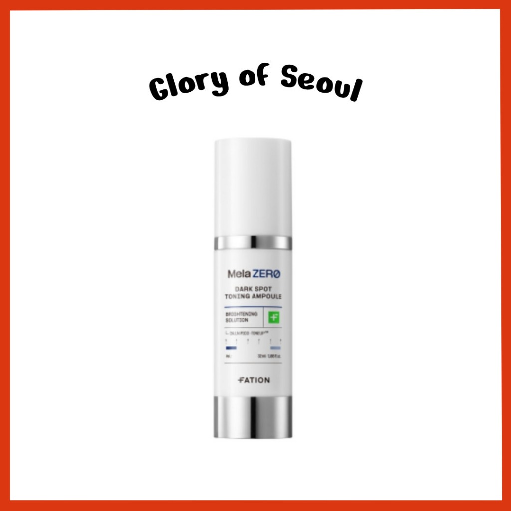 [FATION] Mela Zero Dark Spot Toning Ampoule, 32mL em Oferta na Shopee