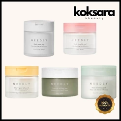 needly Daily toner pad, Anti-trouble pad, Vita C glow jelly, Cicachid chilling pad, Mild cleaning