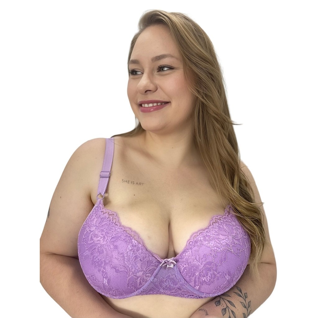 KIT 3 SUTIAN PLUS SIZE SUTIA COM BOJO ALÇA REFORÇADA TAMANHOS 48 50 52 LINGERIE PLUS em Oferta na Shopee