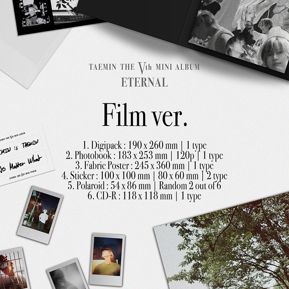 Detalhes do SHINee Taemin - 5th Mini Album [ Eternal ] Film ver.
